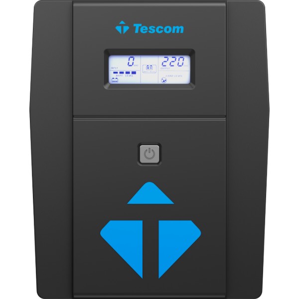 Фото - Джерело безперебійного живлення Tescom 2000 VA LCD USB (LEO2000)
